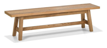 Bentley Designs Camden Rustic Oak Small Bench